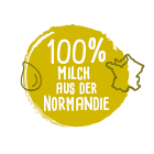100 % Milch aus der Normandie